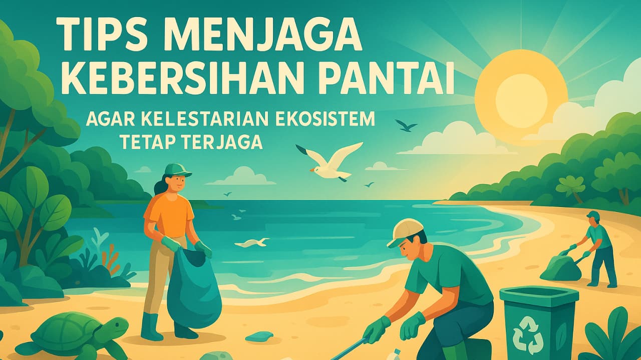 Tips Menjaga Kebersihan Pantai agar Kelestarian Ekosistem Tetap Terjaga